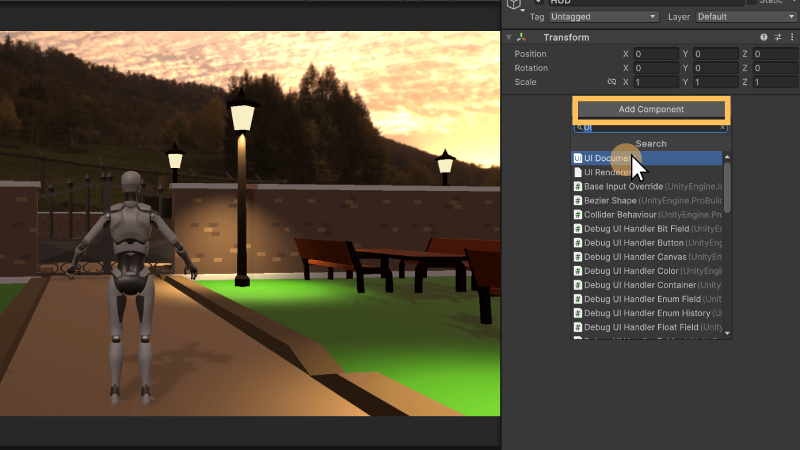 UI Document Component