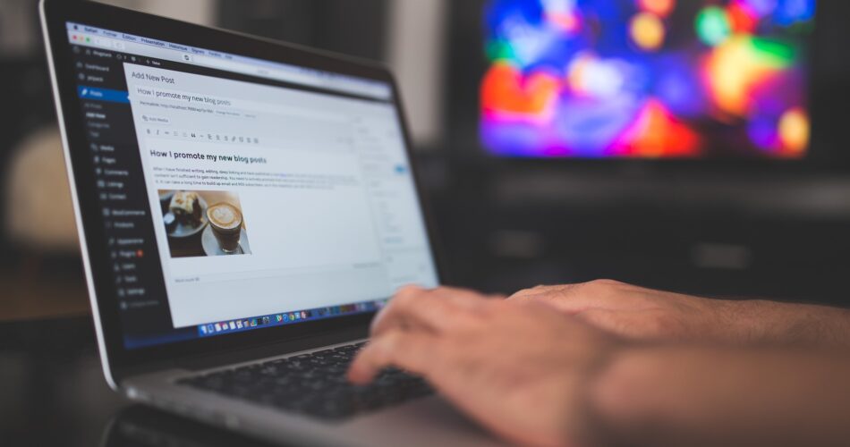 WordPress Laptop