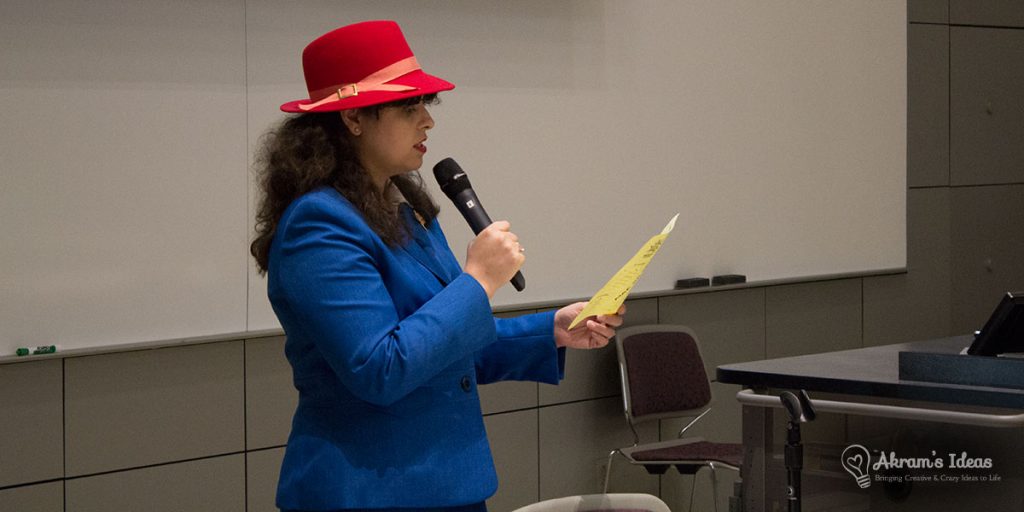 Opening session with me dressed as Agent Carter