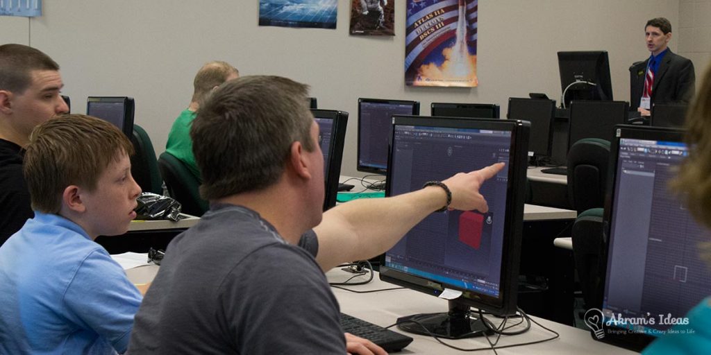 3D Workshop taught by Chris Burris