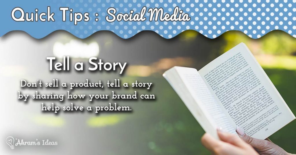 Get Creative Today: Tell a Story